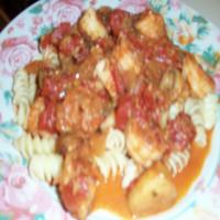 Seafood Saute with Linguinne_image