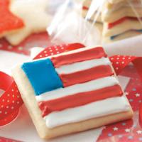 Sugar Star & Flag Cookies image