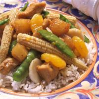 Sweet and Sour Chicken With Pineapple and Veggies image