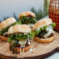 Mushroom and Beef Blended Burgers for the Grill image