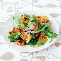 Caesar Salad with Spicy Shrimp_image