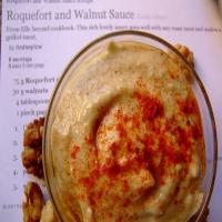 Roquefort and Walnut Sauce_image