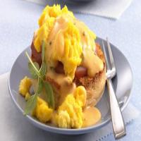 Brunch Eggs on English Muffins image