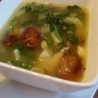 Ch'ing Ts'ai Ma Ku T'ang Mushroom and Cabbage Soup_image
