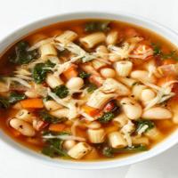 Pasta, Kale and White Bean Soup image