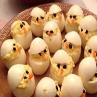 Easy Easter Chicky Deviled Eggs_image