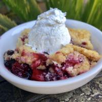 Red, White, and Blue Dump Cake image