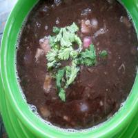 Easy Vegetarian/Vegan Black Bean Soup_image
