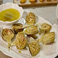 Grilled Artichokes with Bagna Cauda image