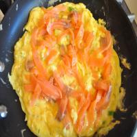 Creamy Scrambled Eggs With Dill and Smoked Salmon image