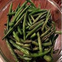 Roasted skillet: Green Beans w. Turkey Kielbasa_image