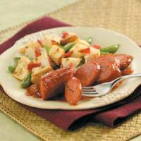 Smoked Sausage with Vegetables image