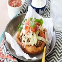 Slow-Cooker Beef Fry-Bread Tacos Recipe - (4.5/5) image