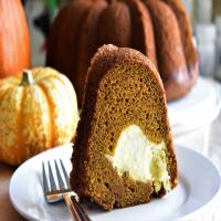 Pumpkin-Cream Cheese Bundt® Cake image