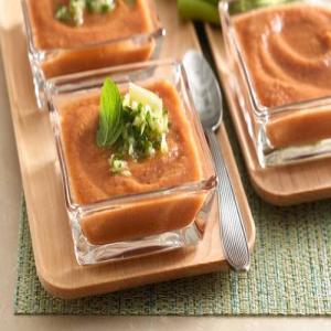 Fire Roasted Gazpacho with Tropical Twist image