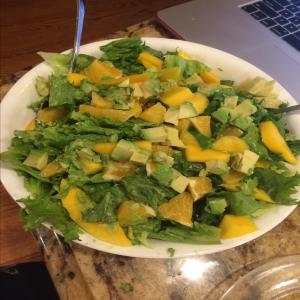Mango, Orange, Grapefruit, Avocado, and Pistachio Salad image