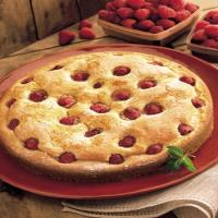 Raspberry Cake with Marsala, Crème Fraîche, and Raspberries_image