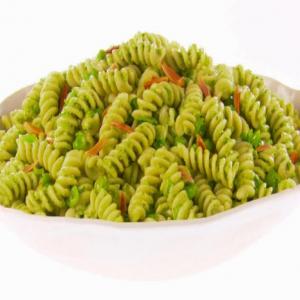 Fusilli with Pea Pesto and Smoked Mozzarella_image
