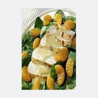 Honey Mustard Spinach Salad with Chicken image