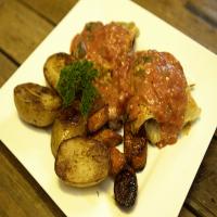 Chicken Cyril With a Tomato Basil Sauce_image