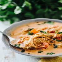 Zesty Queso Keto Chicken Soup_image