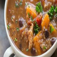 Butternut squash and quinoa soup with olives Recipe - (4.6/5)_image