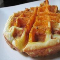 Smoked Chicken and Cheddar Buttermilk Waffles image