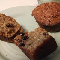 Nutty Raspberry Chocolate Muffins_image