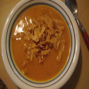 Mexican Butternut Squash Soup/Caldo de Calabaza_image
