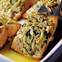 Mary Cadogan's salmon with a cheesy crunch crust image