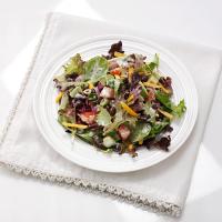 Southwestern Black Bean and Lettuce Salad with Salsa Verde Dressing_image