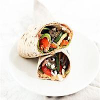Mediterranean Veggie Wrap Recipe_image