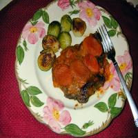 Lamb Chops With Apricot and Herb Sauce image