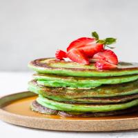 Pandan Mochi Pancakes_image