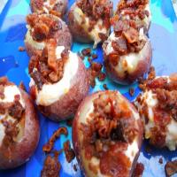 Mini Loaded Red Potatoes(Vegetarian)_image