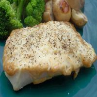Baked Halibut With Parmesan image