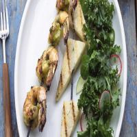 Cilantro-Lime Shrimp Kebabs with Jicama_image