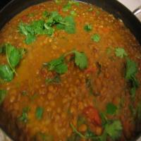 Curry Lentils With Chicken image