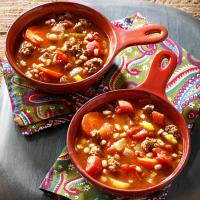 Ground Beef and Barley Soup image