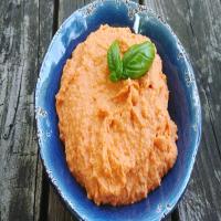 Easy Roasted Red Pepper Hummus image