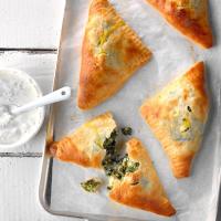 Spinach Feta Turnovers image