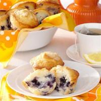 Sour Cream Blueberry Muffins_image