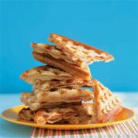 Waffled Ham and Cheese Sandwiches image