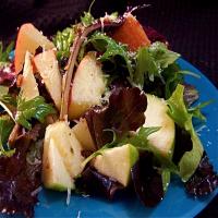 Mixed Apple Salad over Greens_image