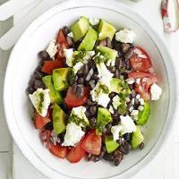 Black bean chimichurri salad image