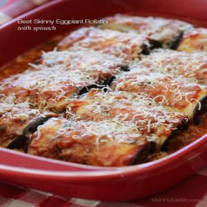 Best Skinny Eggplant Rollatini With Spinach Recipe - (4.2/5)_image