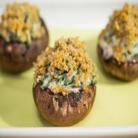 Sunny's Spinach and Cheese Stuffed Mushrooms image