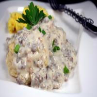 Cheese Biscuits & Sausage Gravy_image