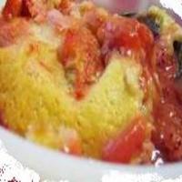 Rhubarb Pudding Cake_image