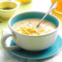 Cheddar Cauliflower Soup image